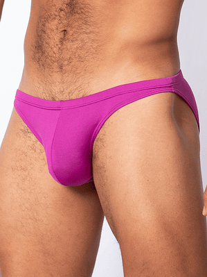 BACO - Bikini realce low rise - Morado