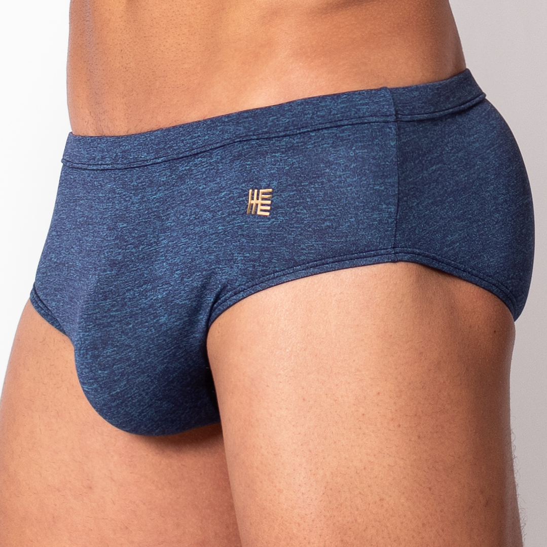 Brief tipo Sunga LONGINUS - Azul jaspe 3