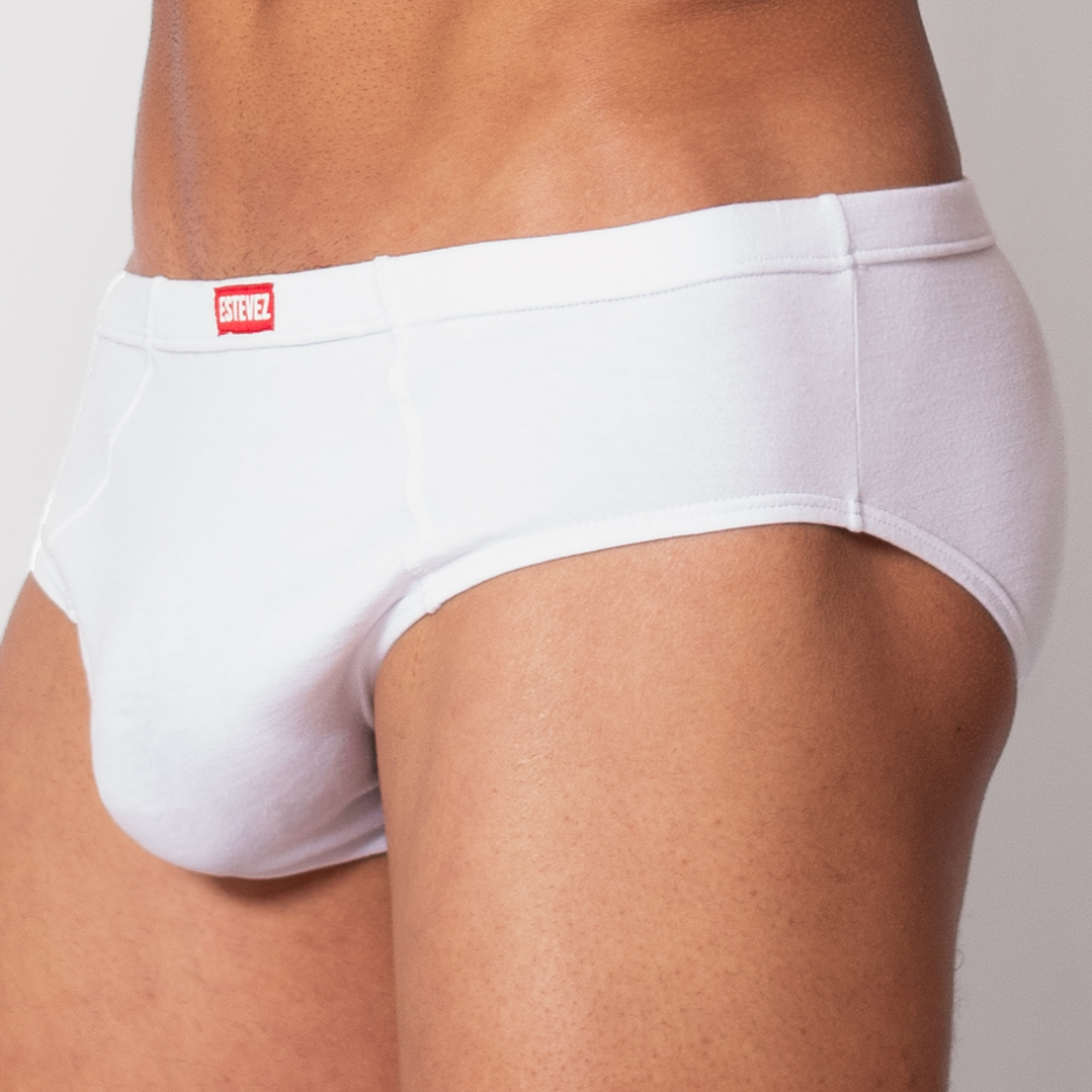 Bikini Brief Algodón CASSIUS Blanco 3