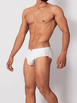 Bikini Brief Algodón CASSIUS Blanco