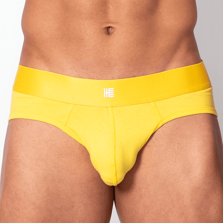 Brief Magnus Algodón Amarillo 1