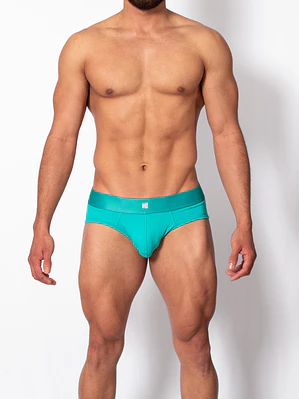 Brief SAMBA Algodón Turqueza