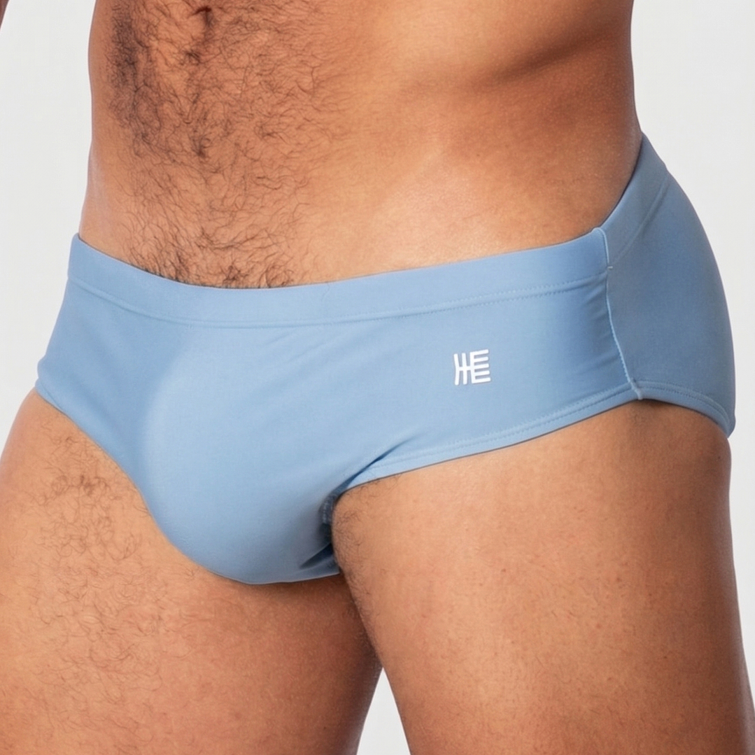Sunga Brief SAMBA - Azul Cinza 1