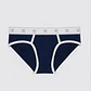 Brief Delfos Algodón - Azul - Miniatura 1