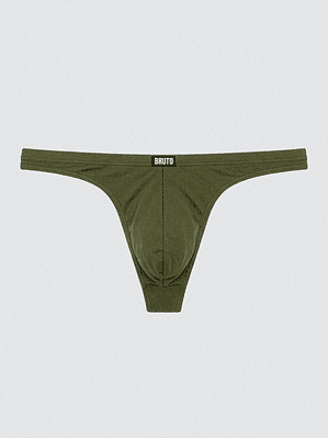 Tanga Algodón - Atlas Oliva