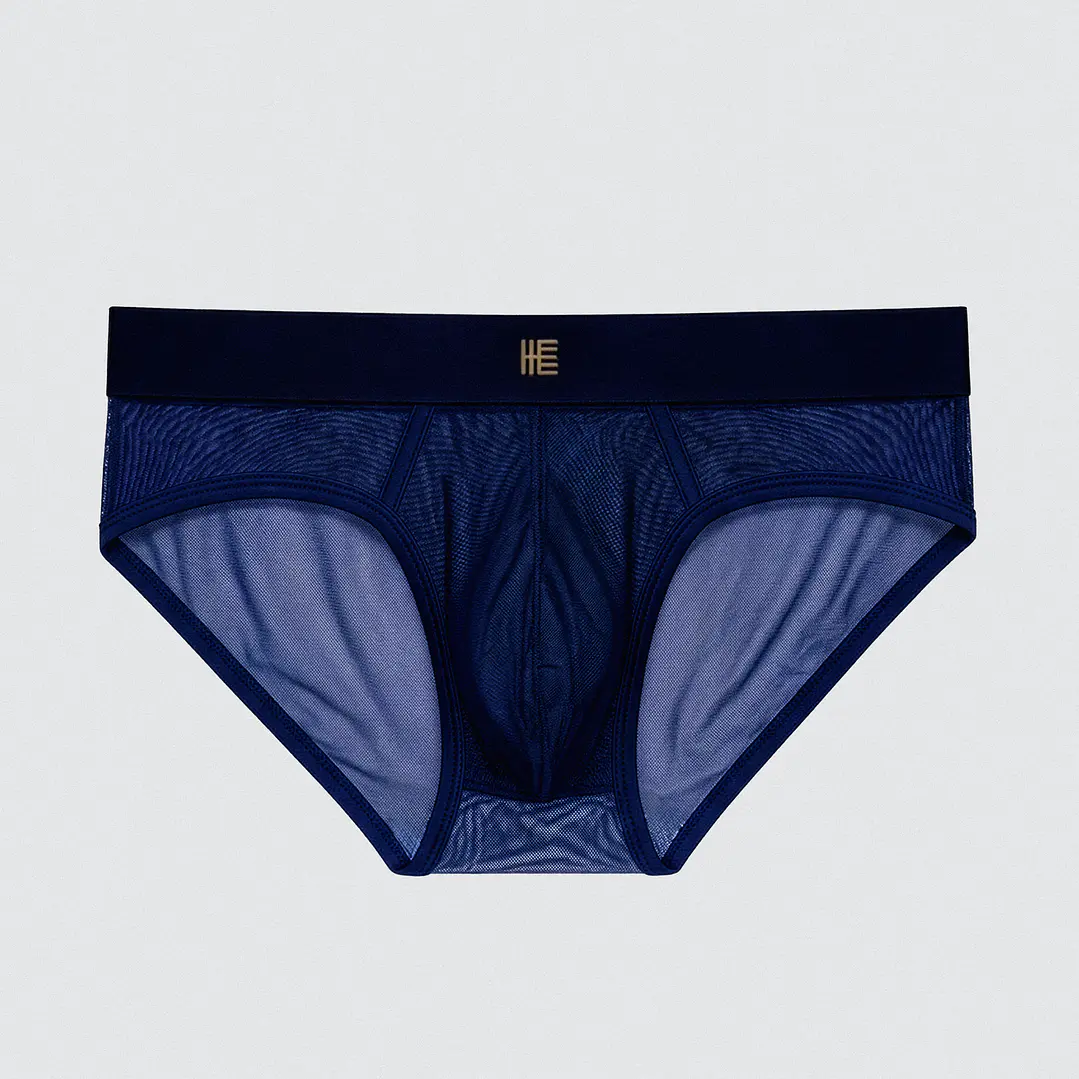 Brief Malla - Vulcano Azul Indigo 1