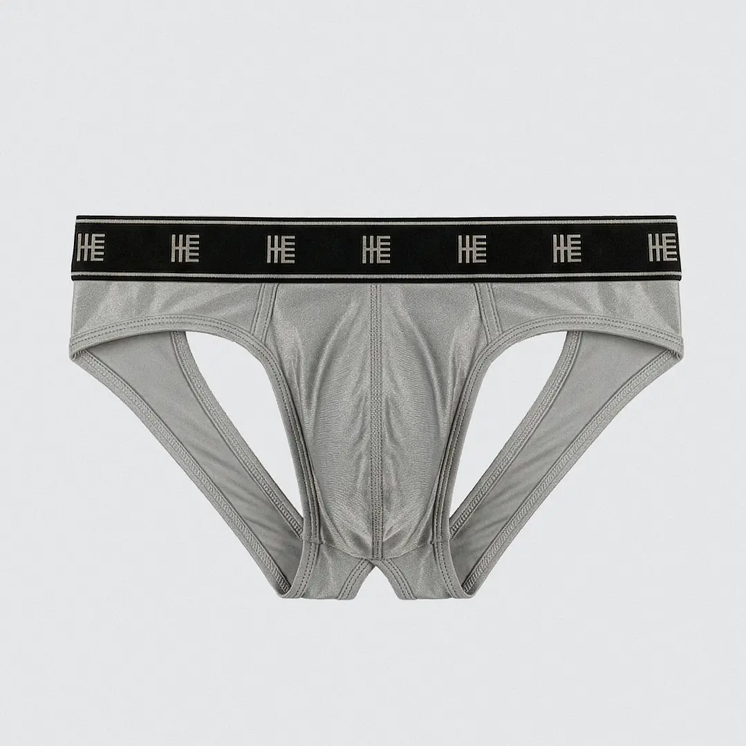 Jock Brief Lycra - ICARUS Plata 1
