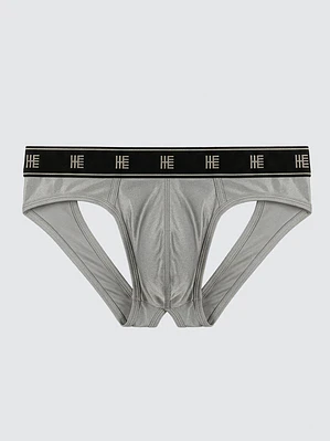 Jock Brief Lycra - ICARUS Plata