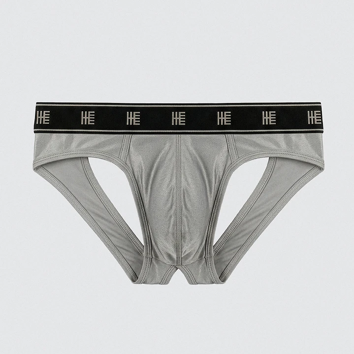 Jock Brief Lycra - ICARUS Plata 1