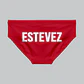 Sunga Brief ESTEVEZ ROJO - Miniatura 2