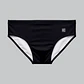 Bañador Brief Licra Samba Negro - Miniatura 1
