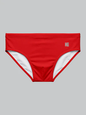 Bañador Brief Licra Samba Rojo