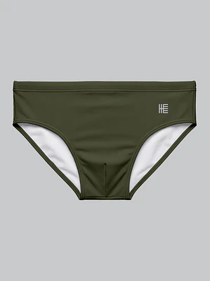 Bañador Brief Licra Samba Oliva