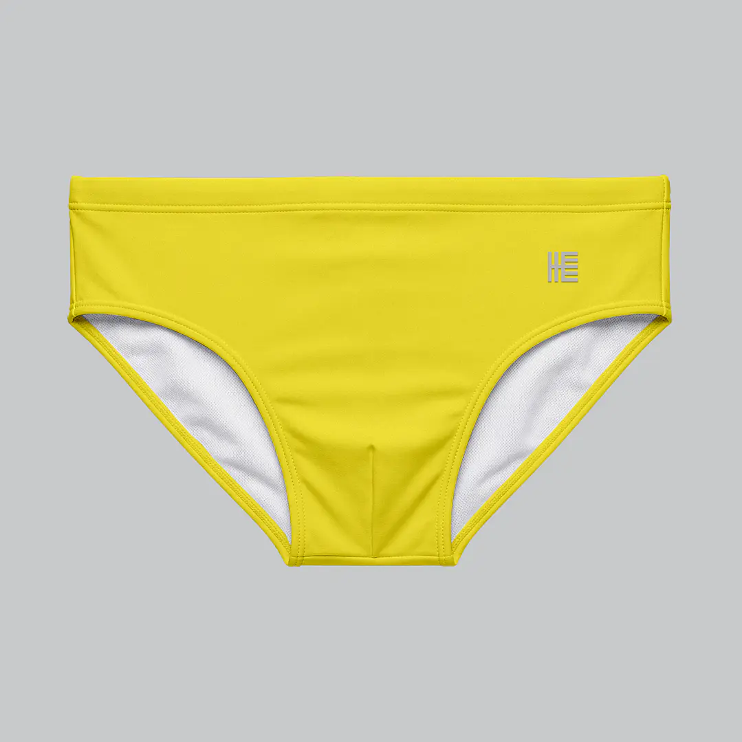Bañador Brief Licra Samba Amarillo 1