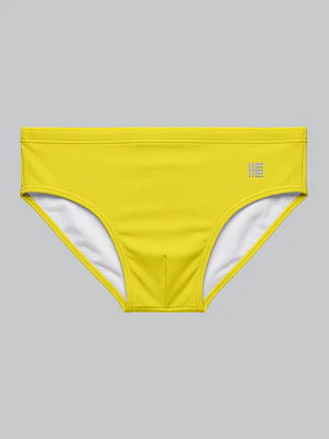 Bañador Brief Licra Samba Amarillo