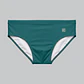 Bañador Brief Licra Samba Verde Teal - Miniatura 1