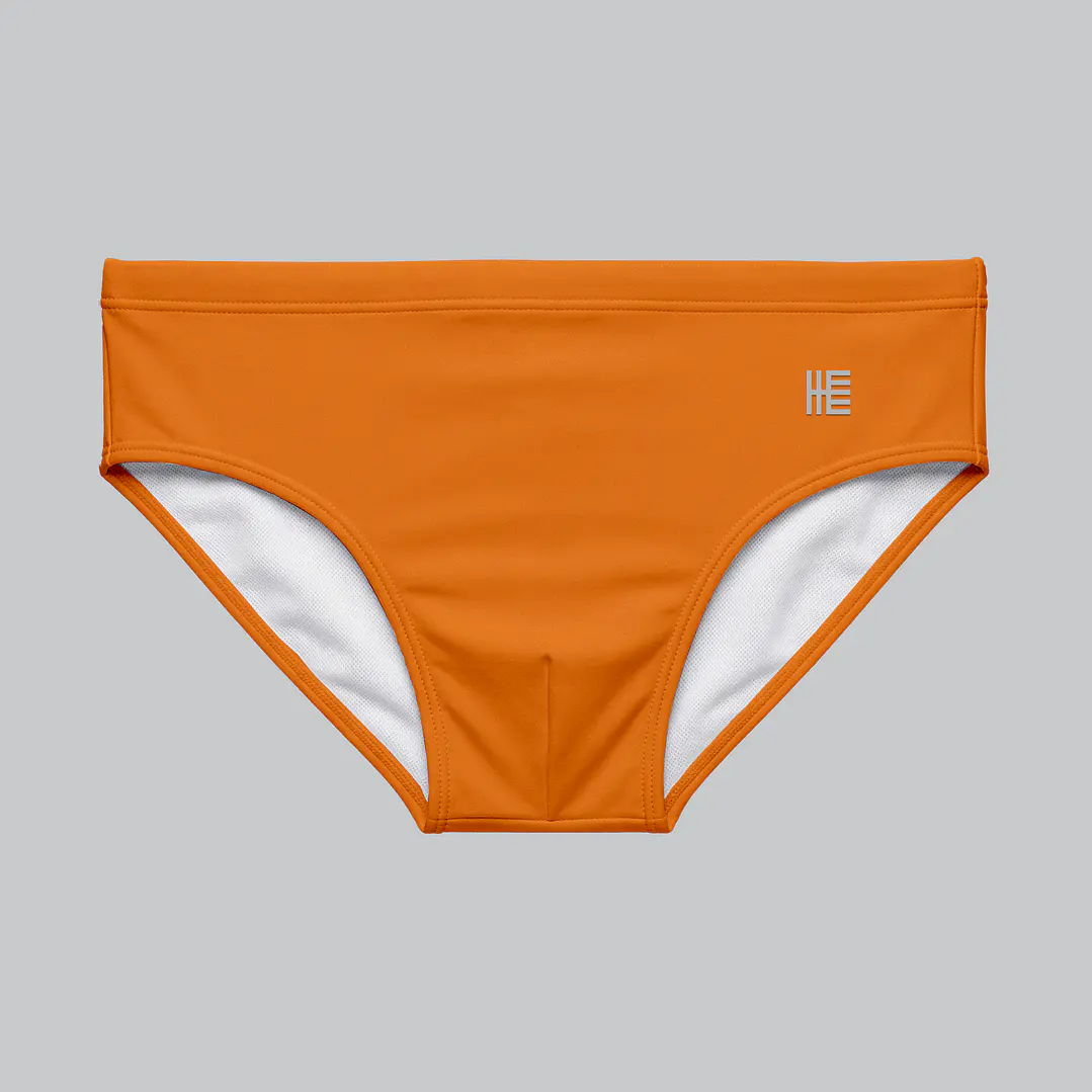 Bañador Brief Licra Samba Naranja 1