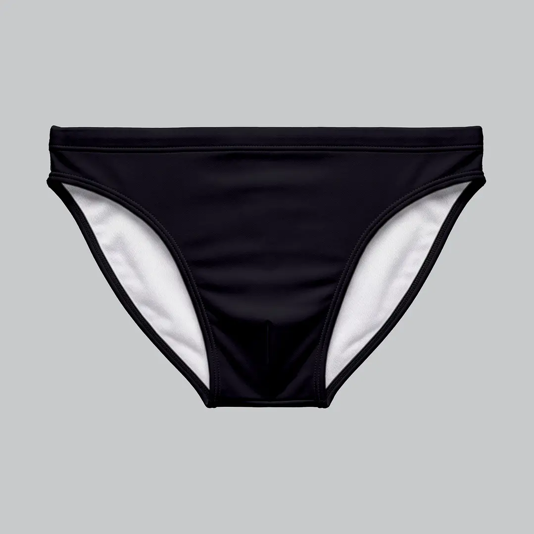 Bañador Slim Licra Ares Negro 1