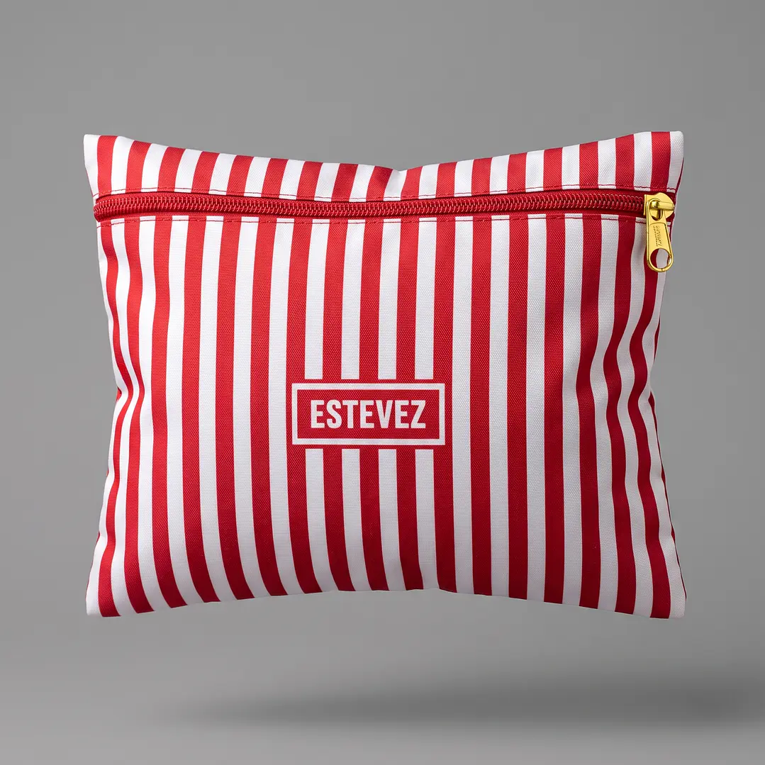 Bolsa tipo cartuchera con cremallera 24x18 cm (capacidad 3 prendas) 1