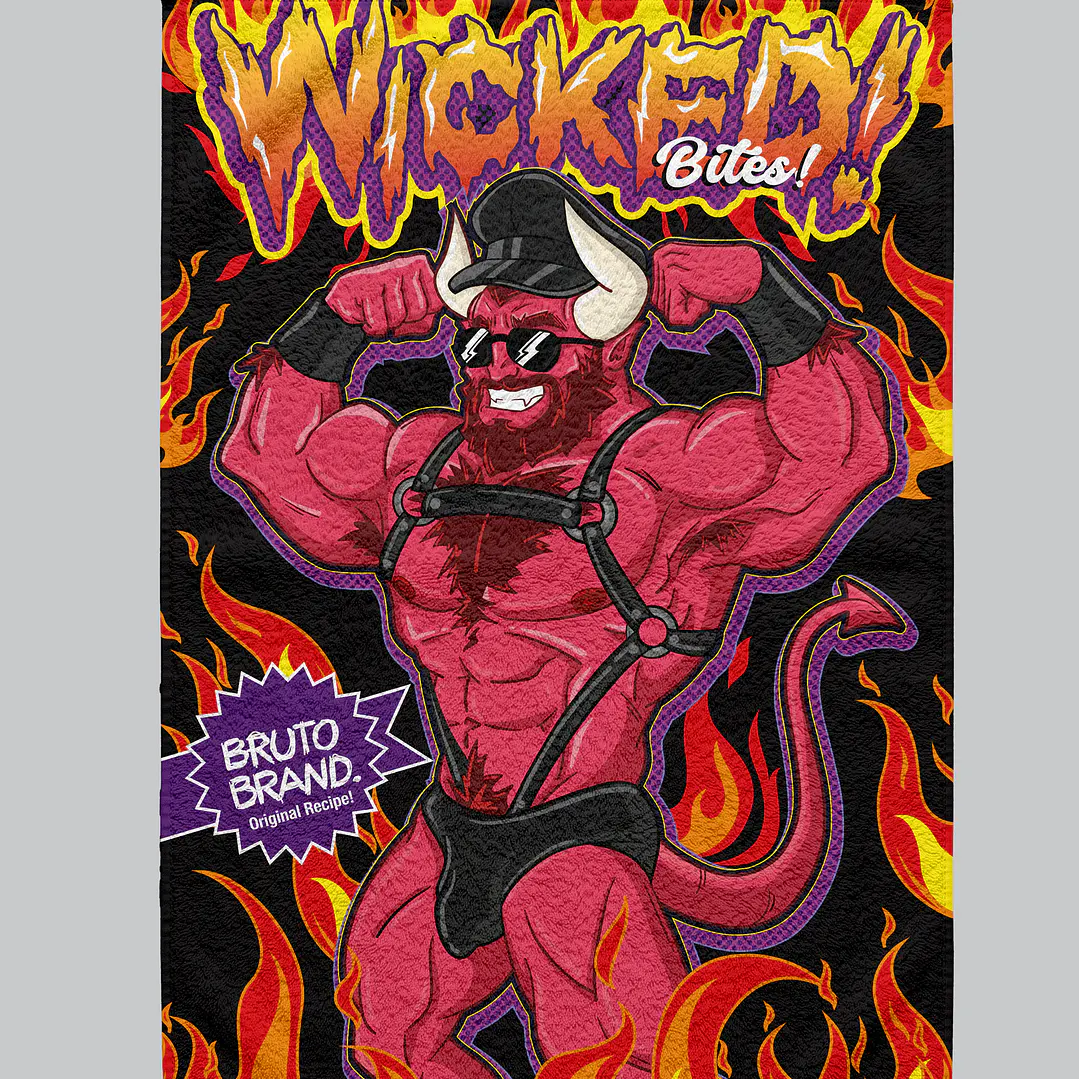 Toalla Playera Wicked Bites 100x150 cm 1