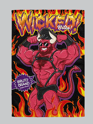 Toalla Playera Wicked Bites 100x150 cm