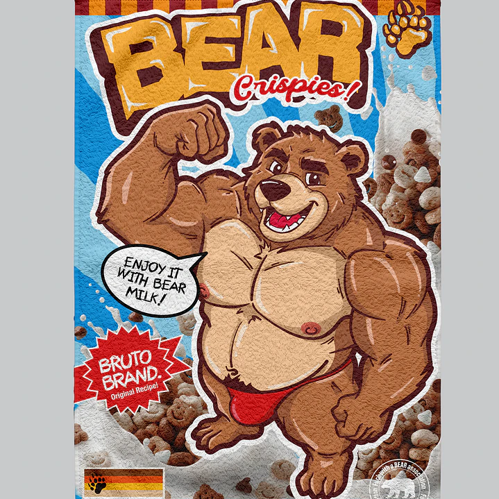 Toalla Playera Bear Crispies 100x150 cm 1