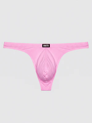 Tanga Algodón Atlas Rosa