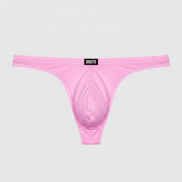 Tanga Algodón Atlas Rosa 1