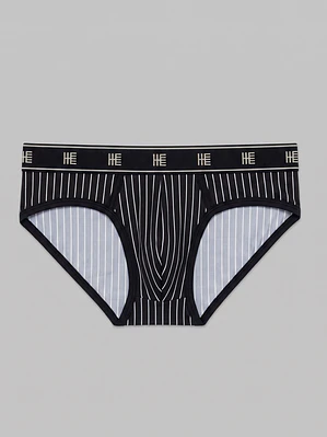 Brief Microfibra Estampado Riviera Negro