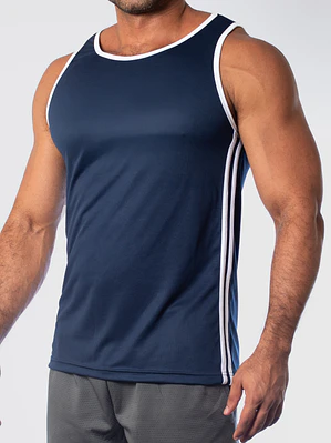 Camisilla Deportiva Azul