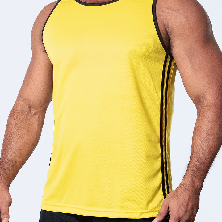 Camisilla Deportiva Amarilla 1