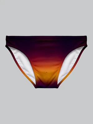Bañador Slim Licra Sunset degradado