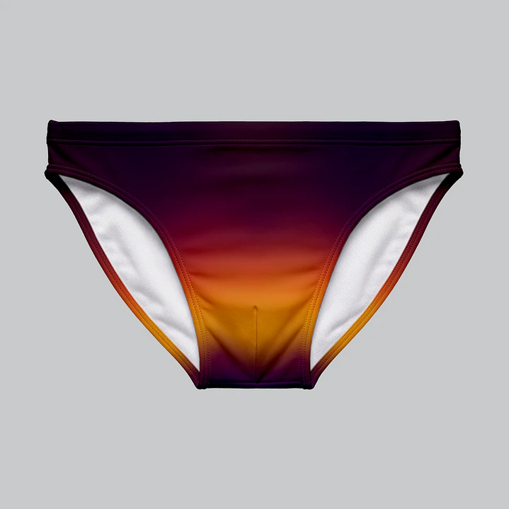 Bañador Slim Licra Sunset degradado 1