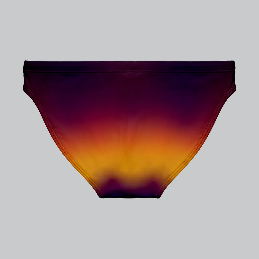 Bañador Slim Licra Sunset degradado 2