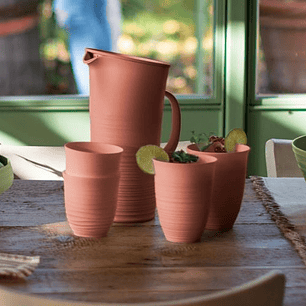 TIERRA - JARRO 1,8 L (ROSA)