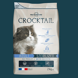 Crocktail Gato Adulto Esterilizado / Light 