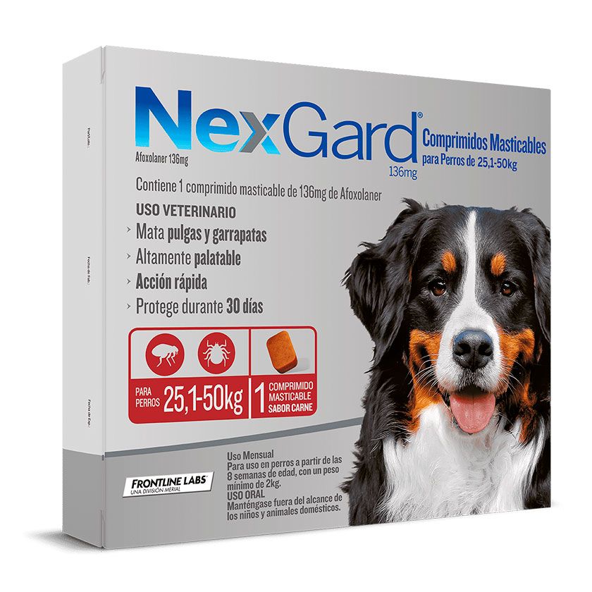 Nexgard 25,1 - 50Kg