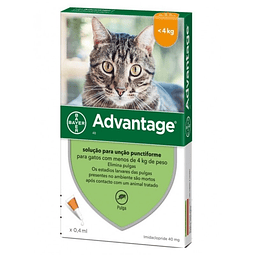 Advantage Pipeta Antipulgas para Gatos