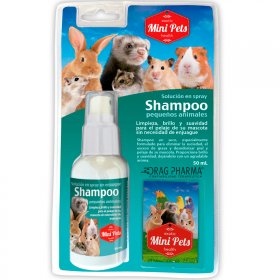 Mini Pets shampoo en seco pequeños animales 50 ml