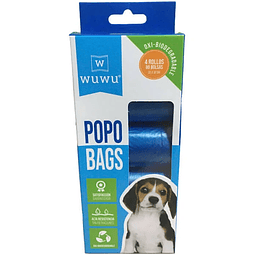 WuWu Popo Bags bolsas para fecas biodegradables 