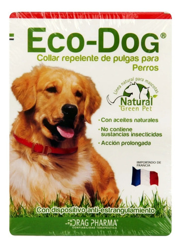 Eco-Dog Collar Repelente de pulgas para perro