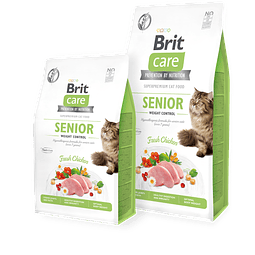 Brit Care Cat  Senior and weight control Grain-Free