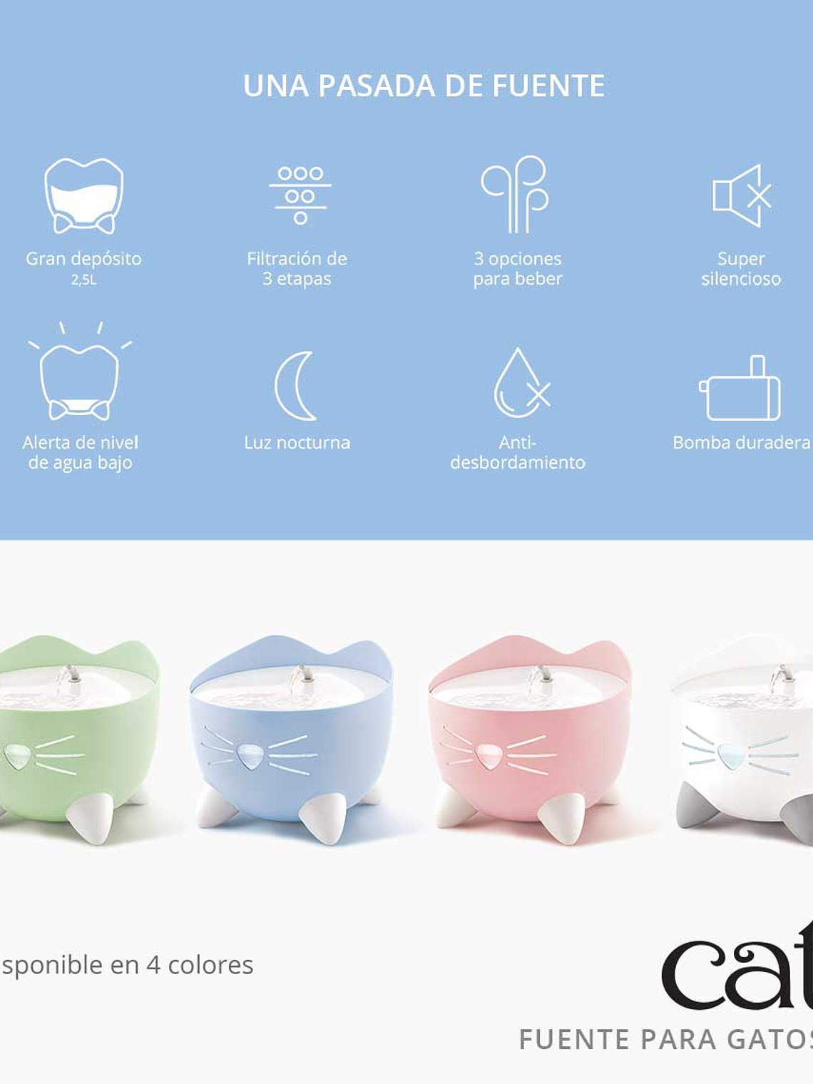 Catit Fuente de Agua Pixi OFERTA 2