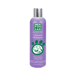 Men for San Champú para perros de pelo blanco 300 ml