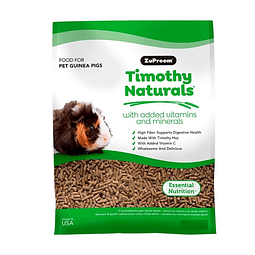 Zupreem Timothy Naturals alimento para cobaya