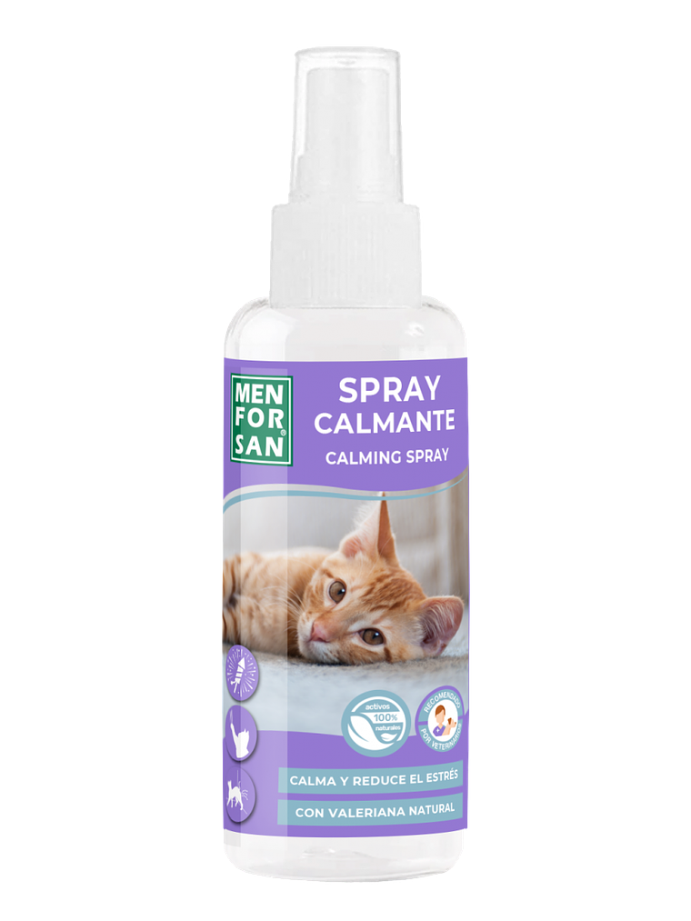 Men for San Spray Calmante para gatos 60 ml 1