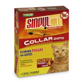 Sinpulkill Collar antipulgas para Gato