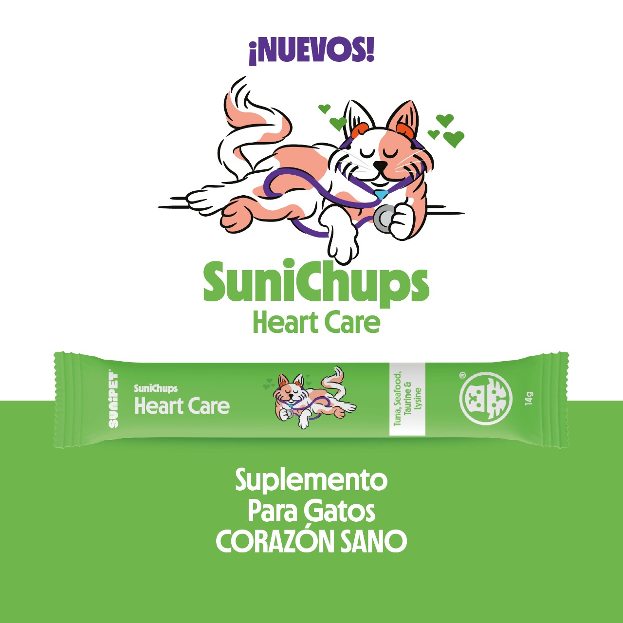 Sunichups Heart Care 4 tubos