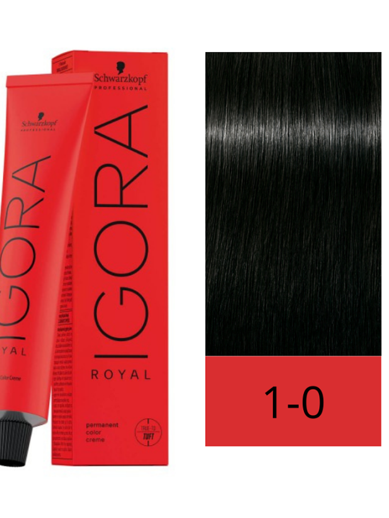 Tintura Igora Royal 1-0 negro 1