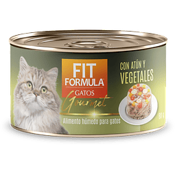 Fit Formula lata gourmet gato atun y vegetales 80 gr
